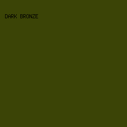 3b4406 - Dark Bronze color image preview