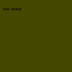 444700 - Dark Bronze color image preview