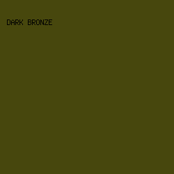 47470d - Dark Bronze color image preview