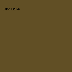 614F25 - Dark Brown color image preview