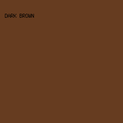 663C20 - Dark Brown color image preview