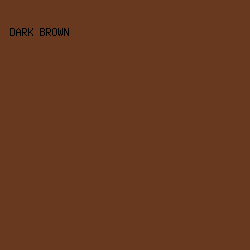 68391e - Dark Brown color image preview