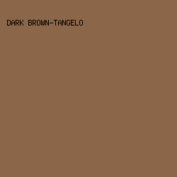 8b6648 - Dark Brown-Tangelo color image preview