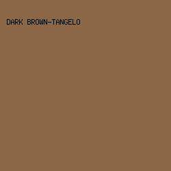 8b6748 - Dark Brown-Tangelo color image preview