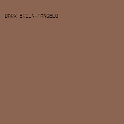 8c6452 - Dark Brown-Tangelo color image preview