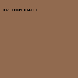 916A4F - Dark Brown-Tangelo color image preview