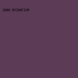 5B3B55 - Dark Byzantium color image preview