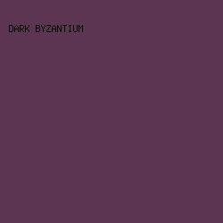 5C3552 - Dark Byzantium color image preview