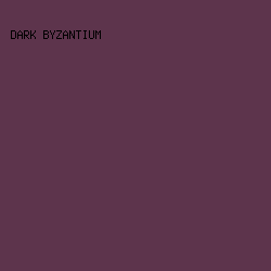 5D344C - Dark Byzantium color image preview