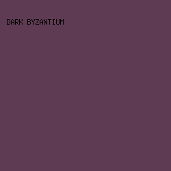 5E3B52 - Dark Byzantium color image preview