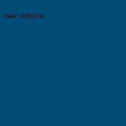 004C77 - Dark Cerulean color image preview