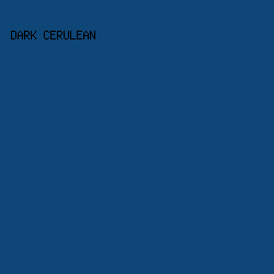 0D4677 - Dark Cerulean color image preview
