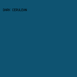 0E5371 - Dark Cerulean color image preview
