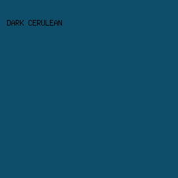 0e4e6a - Dark Cerulean color image preview