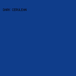 0f3c8b - Dark Cerulean color image preview