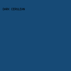 164A76 - Dark Cerulean color image preview