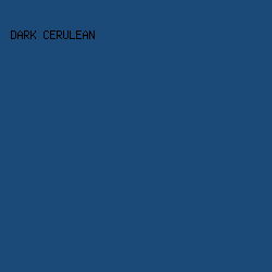 1b4978 - Dark Cerulean color image preview