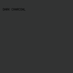 323333 - Dark Charcoal color image preview
