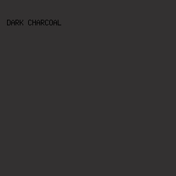 333131 - Dark Charcoal color image preview
