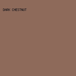 8E6A5A - Dark Chestnut color image preview