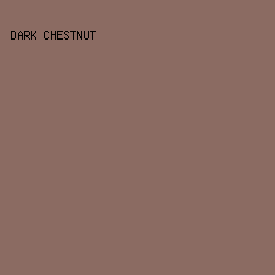 8b6b62 - Dark Chestnut color image preview
