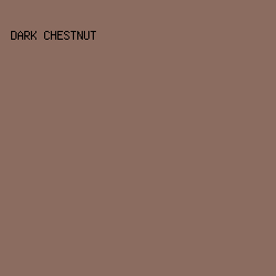 8b6c60 - Dark Chestnut color image preview