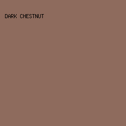 8e6b5d - Dark Chestnut color image preview