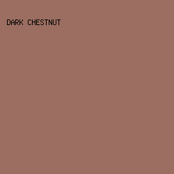 9B6E61 - Dark Chestnut color image preview
