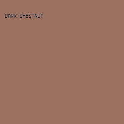 9C705F - Dark Chestnut color image preview