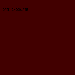 420000 - Dark Chocolate color image preview