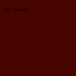 480500 - Dark Chocolate color image preview
