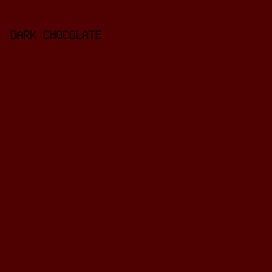 4f0000 - Dark Chocolate color image preview