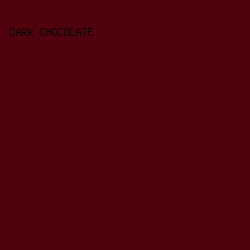 51010C - Dark Chocolate color image preview