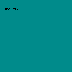 008B8B - Dark Cyan color image preview