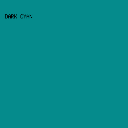 058B8C - Dark Cyan color image preview