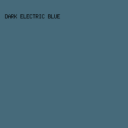 466A7A - Dark Electric Blue color image preview