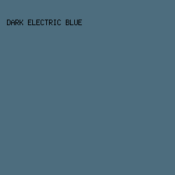 4D6D7E - Dark Electric Blue color image preview
