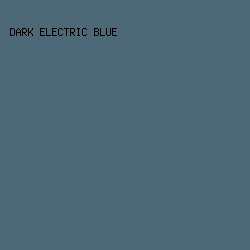 4d6978 - Dark Electric Blue color image preview