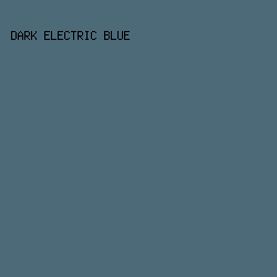 4d6a79 - Dark Electric Blue color image preview
