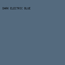 546A7E - Dark Electric Blue color image preview