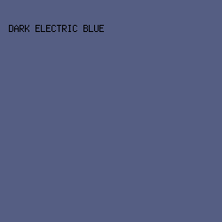 555E83 - Dark Electric Blue color image preview