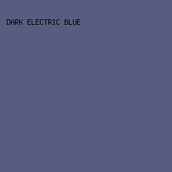 585d80 - Dark Electric Blue color image preview