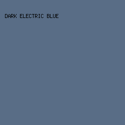 596D86 - Dark Electric Blue color image preview