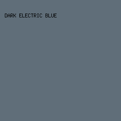 606E79 - Dark Electric Blue color image preview