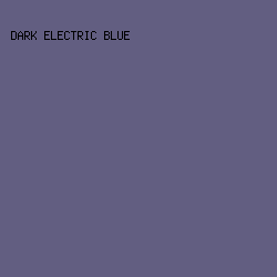 625E81 - Dark Electric Blue color image preview