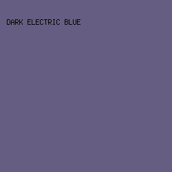 665D82 - Dark Electric Blue color image preview
