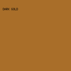 A96E29 - Dark Gold color image preview