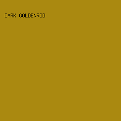 AA8910 - Dark Goldenrod color image preview