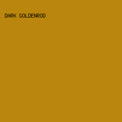 BA860D - Dark Goldenrod color image preview