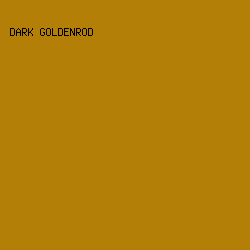 b37f07 - Dark Goldenrod color image preview